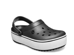 CROCS ZUECOS CROCBAND PLATFORM CLOG GRIS/BLANCO - Tienda One Star